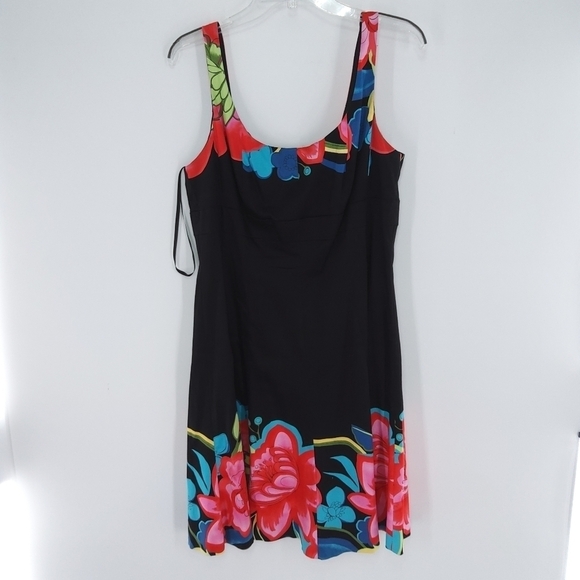 JONES NEW YORK FLARED DRESS - Picture 1 of 6